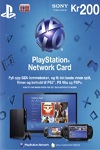 PlayStation Network Live Card 200Kr Norway