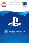 PlayStation Network Live Card €50 Austria