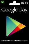 Google Play R$50 Gift Card Brazil