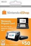 Nintendo eShop prepaid card $50 US