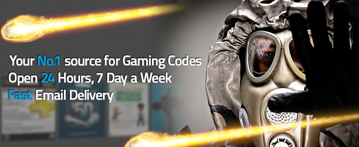 Your No.1 source for Gaming Codes. Open 24 Hours, 7 Day a Week. Fast Email Delivery.